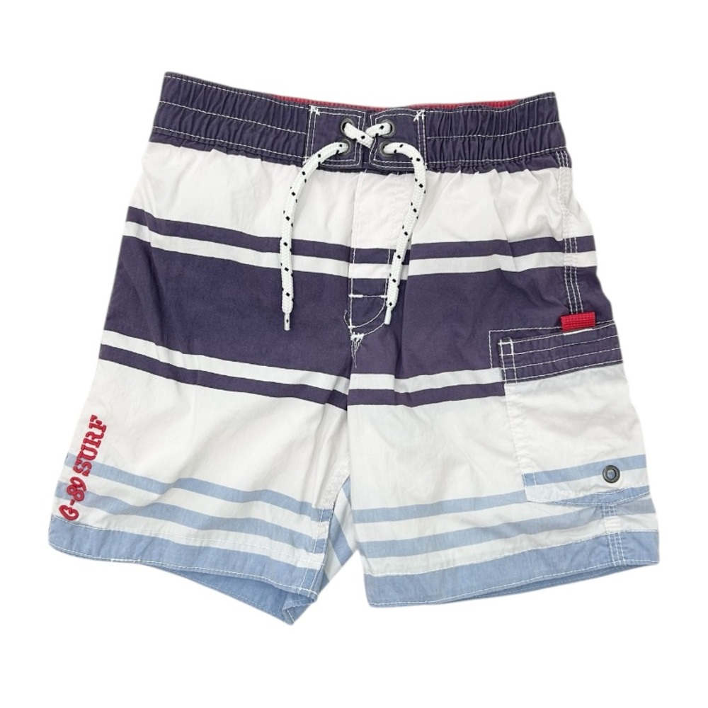 Gap Boys Striped Swim Board Shorts
